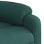 Fauteuil inclinable de massage à 6 points vidaXL pour le salon, dossier et repose-pieds réglables, porte-gobelet-97814423