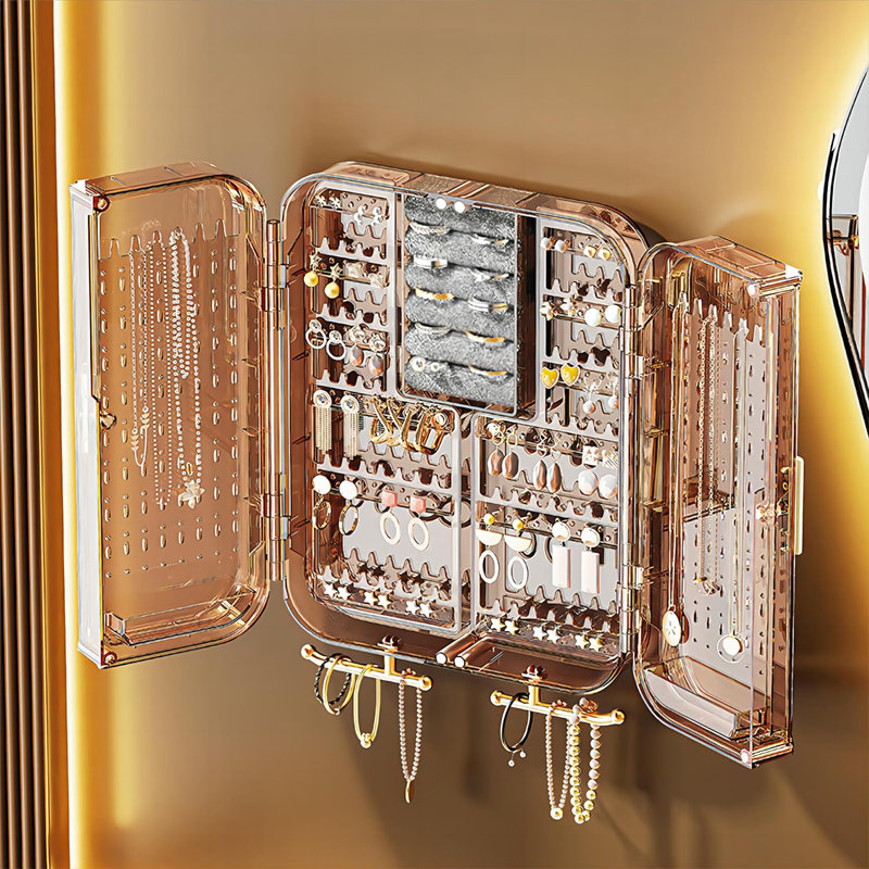 Boîtes à bijoux et organisateurs Mantua, Brun