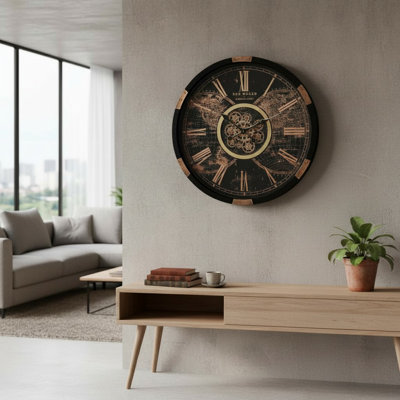 Metal Wall Clock