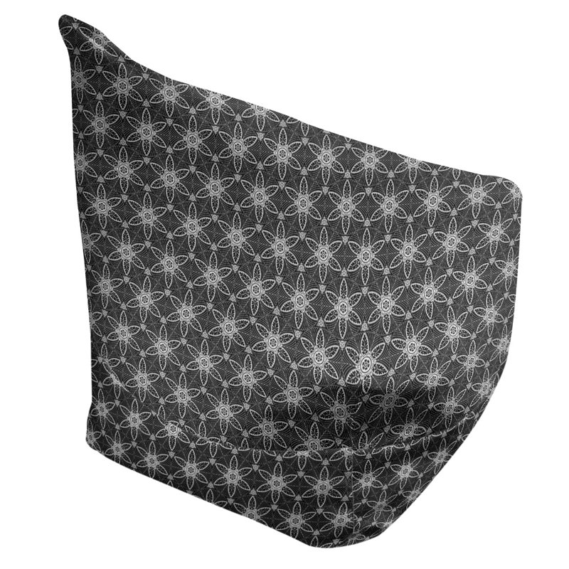 Fauteuil à billes et méridienne standard Leffel, H 120 po x l 31 po x P 60 po, Noir, Rembourrage poly