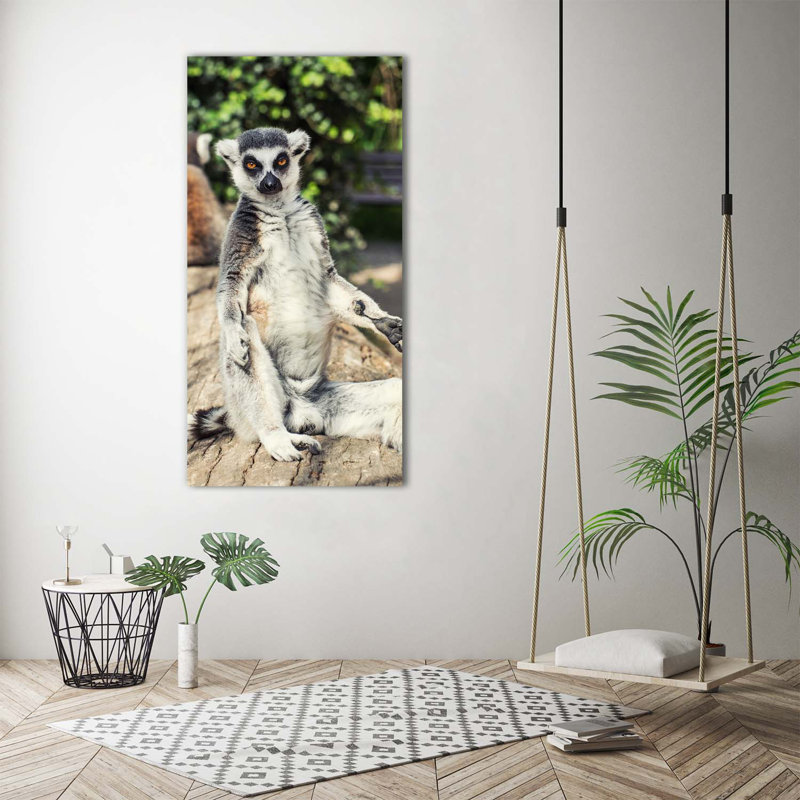 Lemur - Wrapped Canvas Print