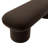 Orla Performance Velvet Bench In Taupe-106273826