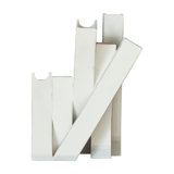 Collage Vase-Matte White