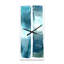 Impression océanique abstraite océanique - horloge abstraite en métal-593015792-541835141
