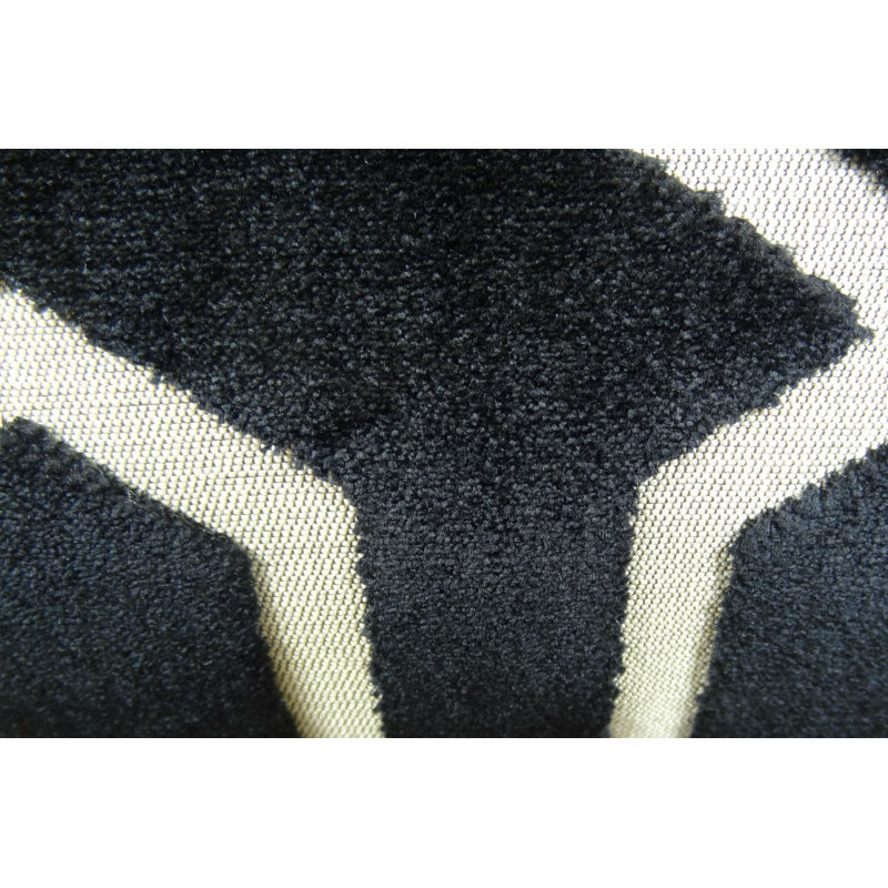 Coussin décoratif en treillis Bengal, H 20 po x l 22 po