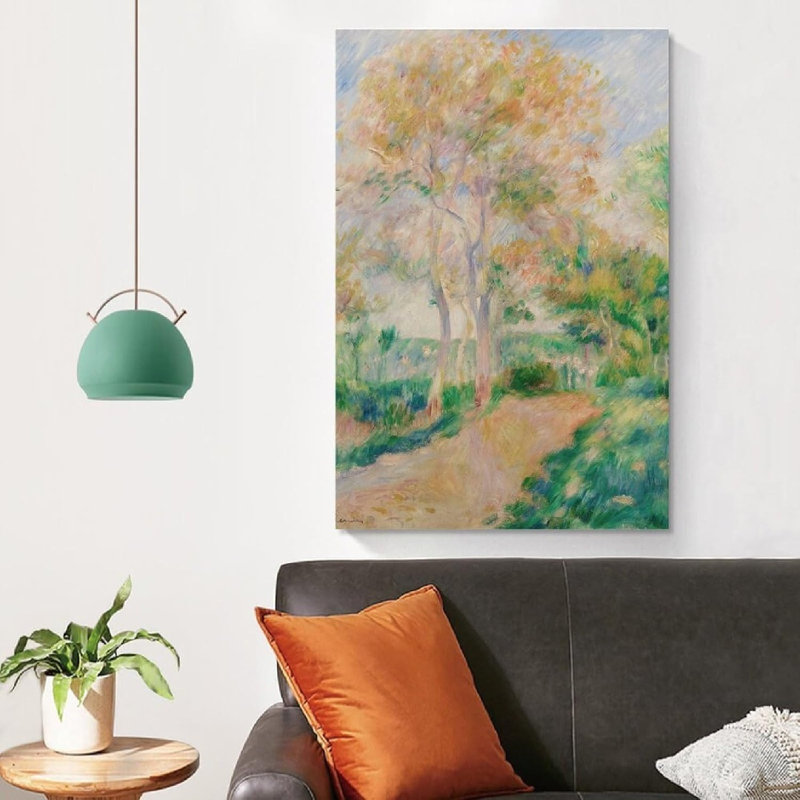 Pierre-Auguste Renoir, paysage d'automne, art mural non encadré, 24 x 36