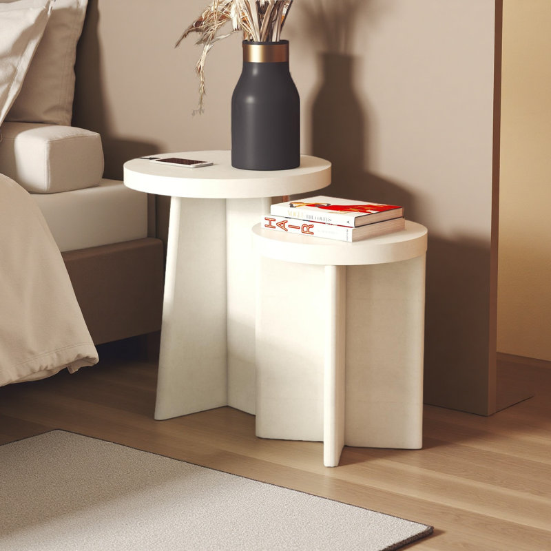 Tables de bout, ensemble de 2