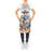 No Pattern Bib Apron