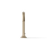 Occasion Sink with Cane Design Single Hole Bathroom Faucet with Drain Assembly
