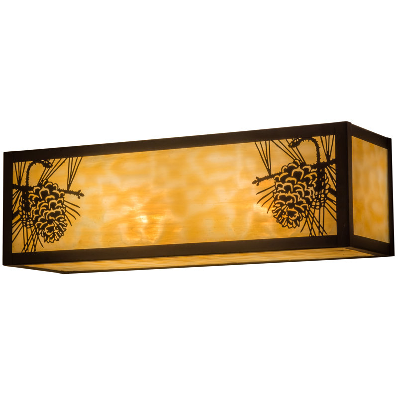 Rustic Lodge 2 - Light Bath Bar