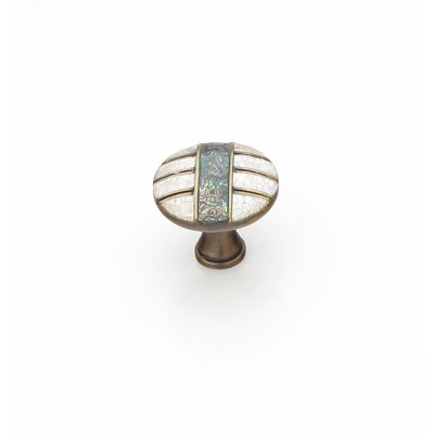 Schaub Fair Isle Cabinet Knob 1-3/8"