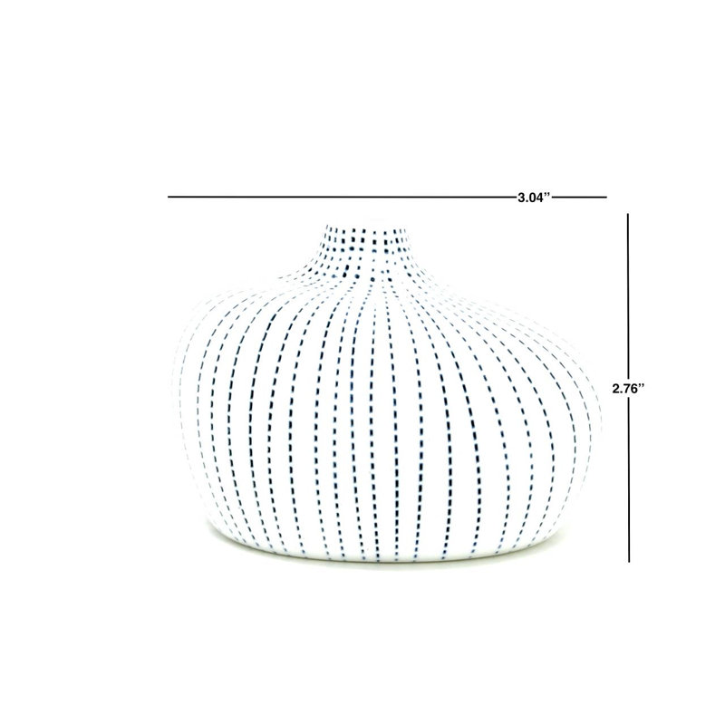 Vase de table Avichai, Bleu