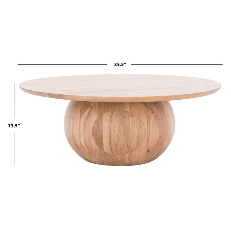 Gabribella Solid Wood Coffee Table, Natural