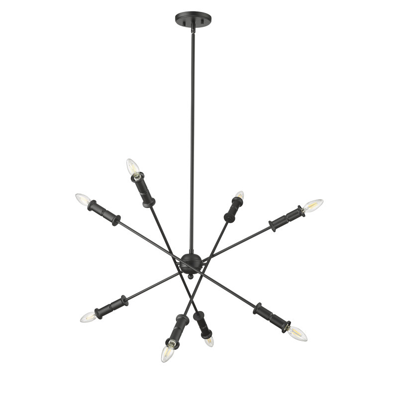 Potiss 8 - Light 33" Wide Chandelier