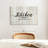 Kitchen Rules Wall Sign Canvas Print-1198086616