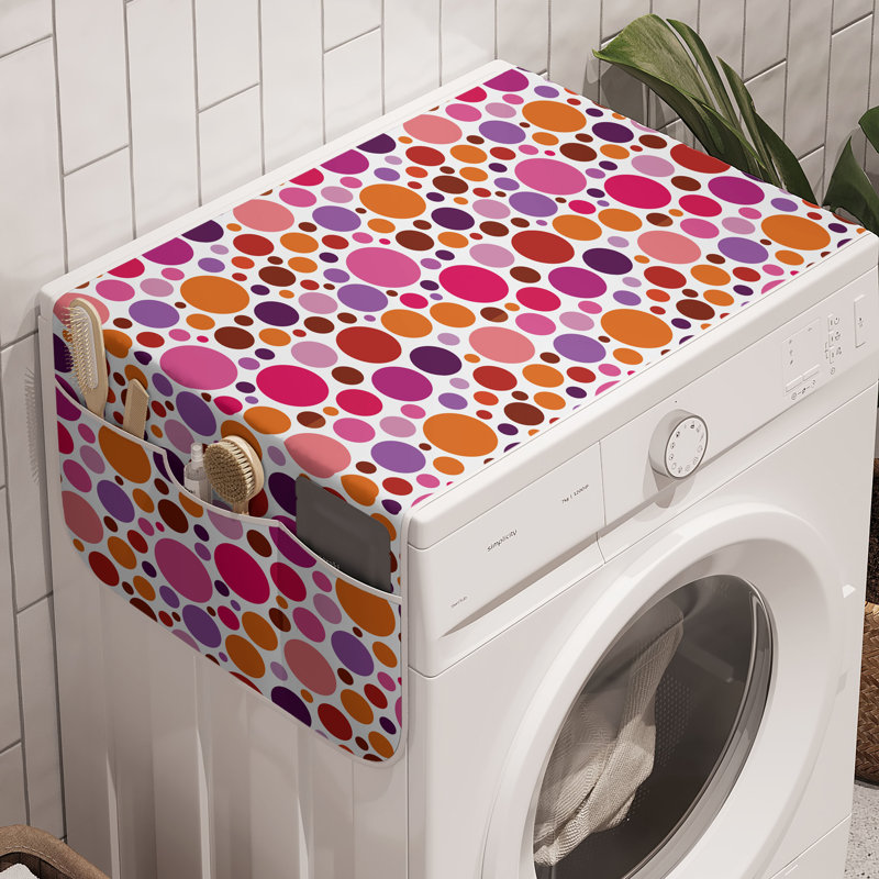 Paquet de 2 boîtes à linge East Urban Home Abstract de 47 po x 18,5 po