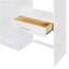 Lit escamotable double pleine grandeur avec bureau, armoire supérieure et tablettes de rangement, lit pliant peu encombrant, blanc-1118159737