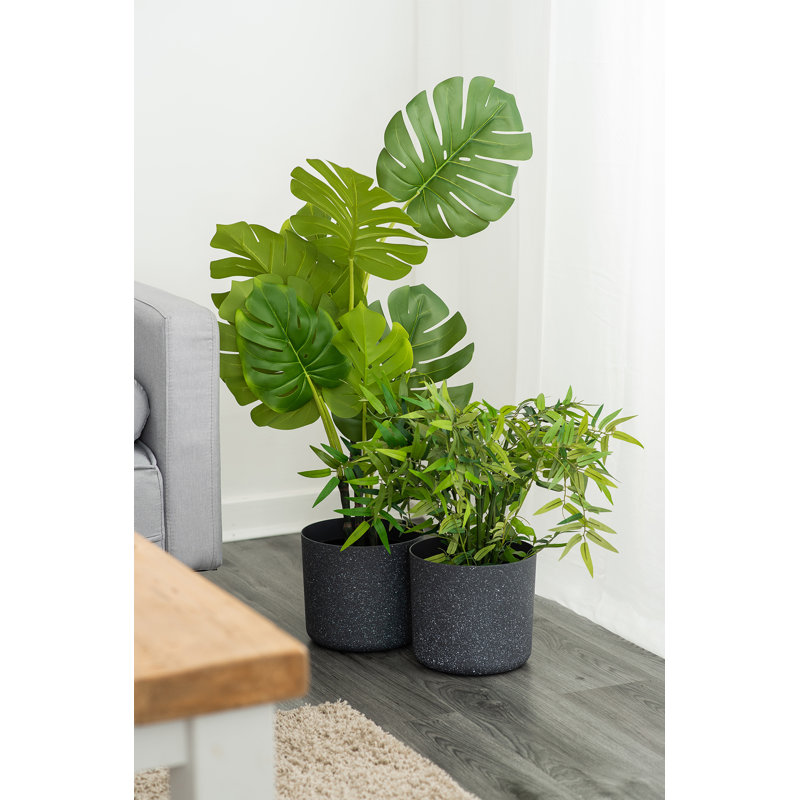 Aben Pot Planter, Grey