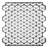 VEVOR 19 " L x 19 " W Plastic Tile-93794292