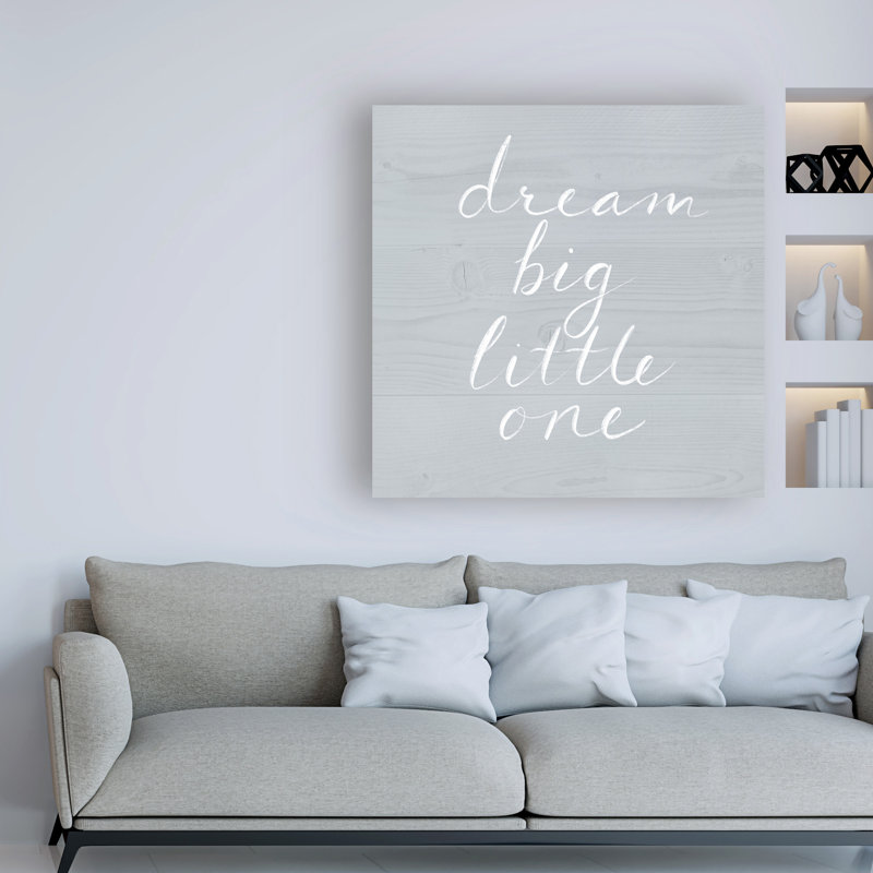 « doux rêves vii », art textuel sur toile tendue, H 14 po x l 14 po x P 2 po