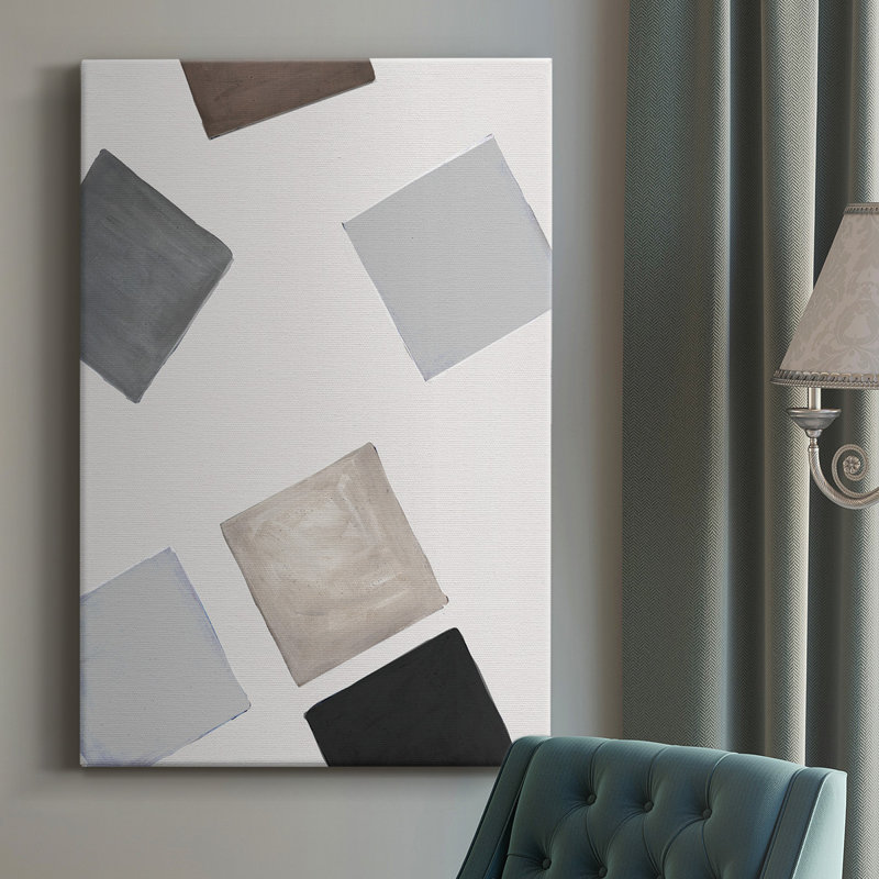 «Block Encounter Revisit II», reproduction sur toile tendue, 18" H x 12" W x 1.5" D