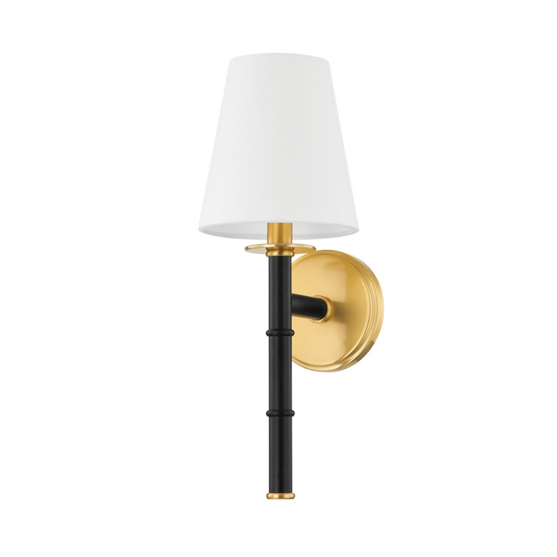 BANYAN Wall Sconce by Ariel Okin x Mitzi, Aged Brass/Black