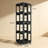 4-Tier Steel Rotating Bookshelf with 360° Wheels, Large Size Book Rack-1128766551