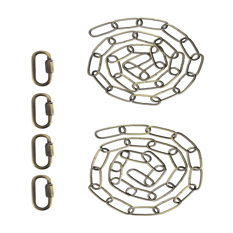 Heavy Duty Chain, 36" H x 0.75" W x 0.75"D, Bronze