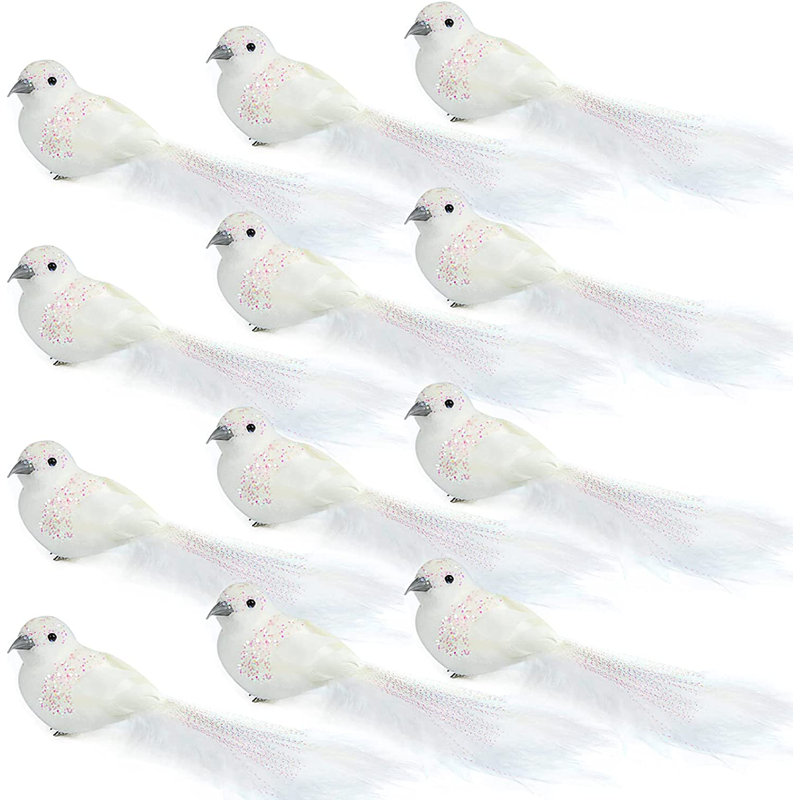 Cardinals Ornaments, Blanc