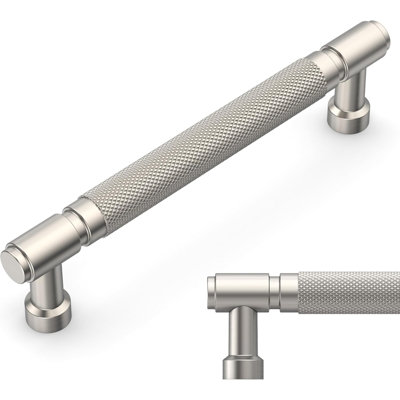 Amerdeco 10 Pack Knurled Cabinet Pulls Drawer Handles For Kitchen Bathroom Cabinets 3 Inch Hole Center Durable Hardware
