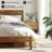 Acacia Premium Emery Solid Wood Platform Bed Frame with Headboard Included, No Box Spring Needed, Weight Capacity 800lb.-273631664-308472902
