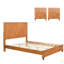 Ensemble de chambre à coucher 3 pièces avec un grand lit et 2 tables de chevet-814455885-814455886