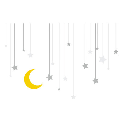 Abstract Non-Wall Damaging Wall Decal