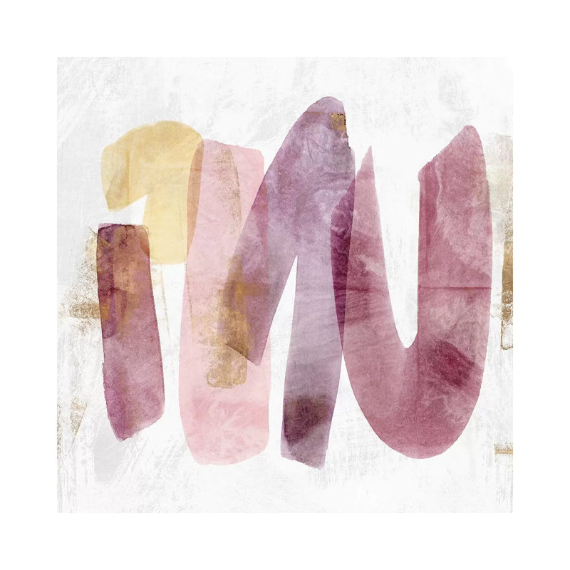 Violet's Dance I by Avesix - Print on Canvas, 66.04 cm H x 66.04 cm W x 1.91 cm D, Wrapped Canvas