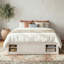 Base de lit plateforme avec 4 tiroirs de rangement et pied de lit-277392021