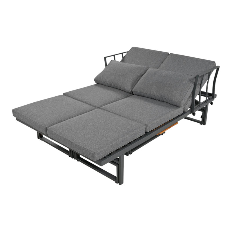 Wicker 5 - Person Garden Lounge Set with Cushions