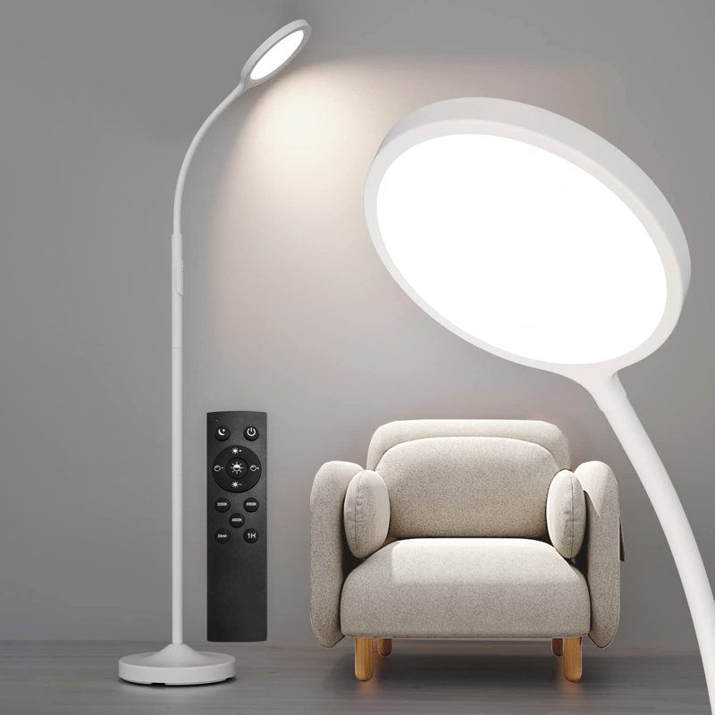 Lampe sur pied pour le salon, Orange
