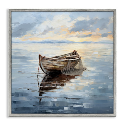 " Fishing Boat Painting " by Ray Powers