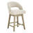 Neta 26'' Upholstered Swivel Counter Stool with Solid Wood Legs (Set of 2)-120429762