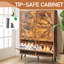 Wooden 6 Flip Drawers Shoe Cabinet-686337303