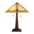 Diamond Mission Glass Table Lamp