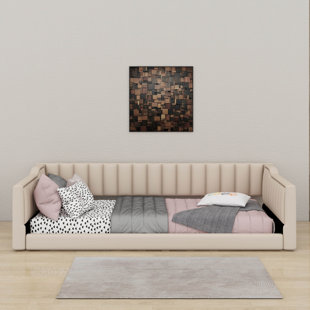 Upholstery Daybed And Side Storage Pocket