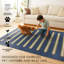 Tapis indigo Dash And Dot Camel - 2,5 pi x 7 pi