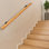 Rampes d'escalier en bois antidérapantes