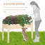 Akylah Wood Elevated Planter