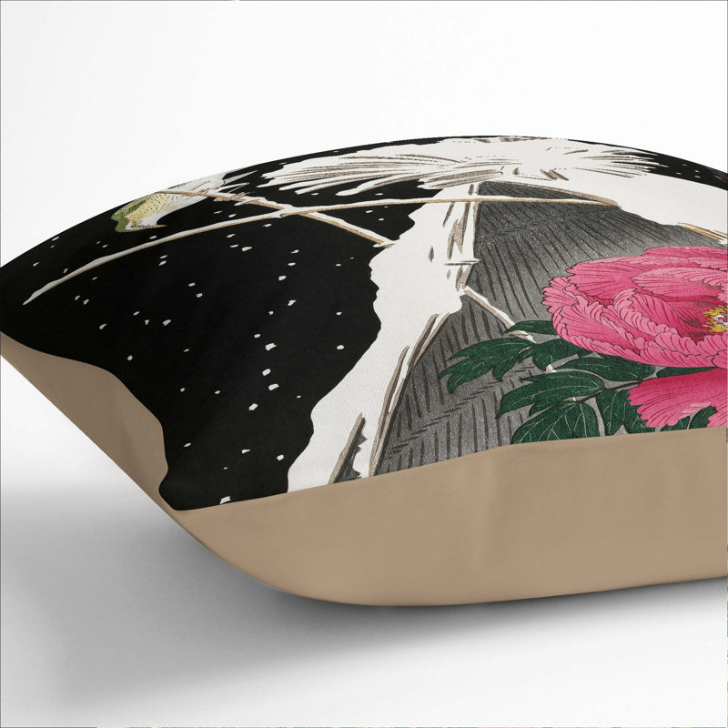 Square Throw Cushion, 55cm H x 55cm W x 20cm D, Stone