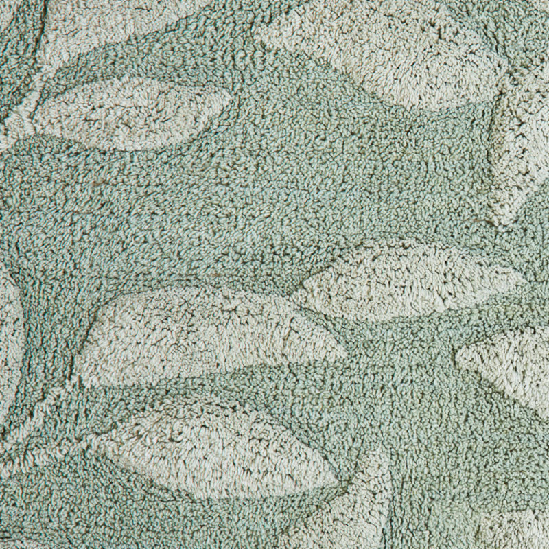 Sandringham Non-Slip Bath Mat, Steel/Sage