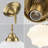 1-light Brass Frosted Glass Schoolhouse Single Pendant