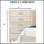 Mobilier de chambre à coucher 1pc