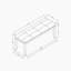 BANC OCEANIQUE GRIS CLAIR